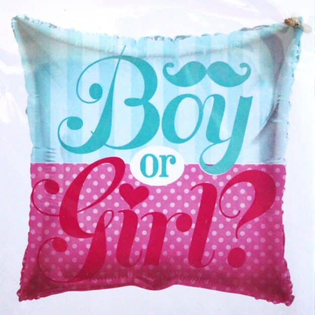 Boy or Girl Mylar