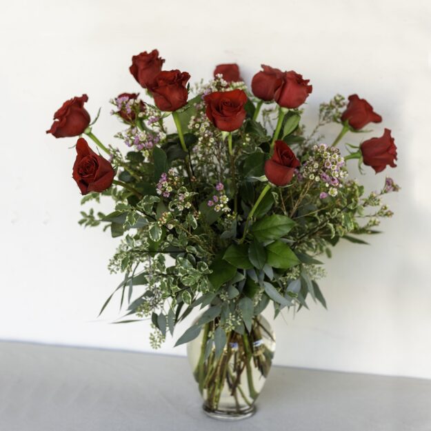 One Dozen Roses | Four Seasons Flowers - Flower Delivery in San Diego