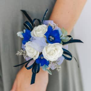 Sapphire Rose Corsage for Prom - San Diego Delivery or Pickup